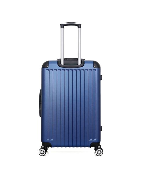 3 Valises 4 roues doubles 75/65/55 cm & Vanity Tage-C  bleu marine