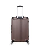 Tage Medium Stay Koffer 4 enkele wielen 65 cm bruin