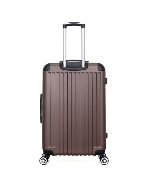 Tage Medium Stay Koffer 4 enkele wielen 65 cm bruin