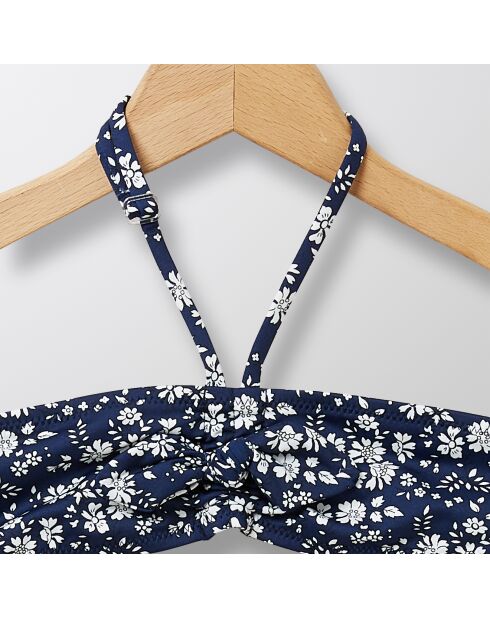 Maillot de bain 2 pièces Liberty bleu foncé