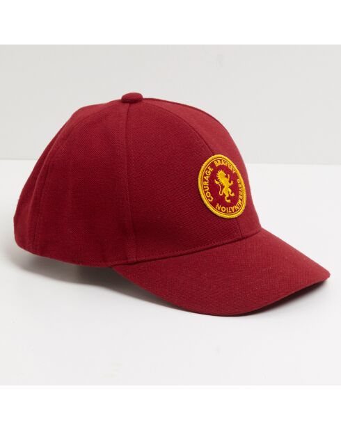 Casquette en Toile de coton Collection Harry Potter rouge