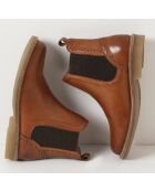 Chelsea boots en Cuir marron foncé