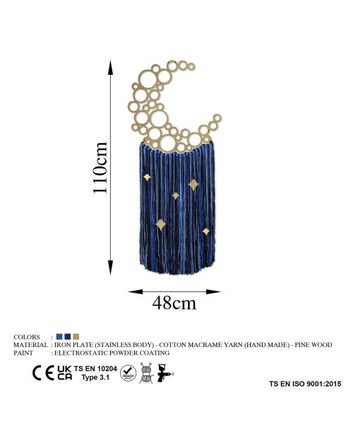 Decoración de pared - 41x100 cm