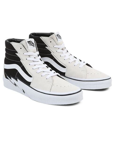 Sneakers en Cuir & Textile SK8-Hi Bolt blanc/noir