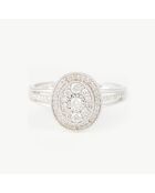 Bague Mélinée Diamants 0.33 ct or blanc