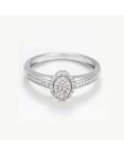 Bague Alessandra Diamants 0.175 ct or blanc