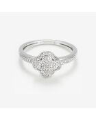 Bague Phaenna Diamants 0.11 ct or blanc