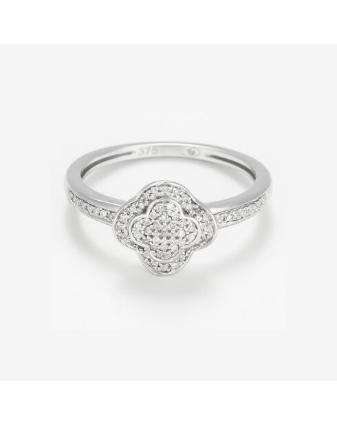 Bague Phaenna Diamants 0.11 ct or blanc