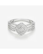 Bague Dalila Diamants 0.24 ct or blanc