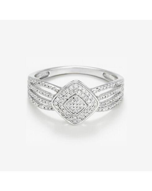 Bague Dalila Diamants 0.24 ct or blanc