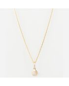 Pendentif Laelia Diamants 0.02 ct Or Jaune