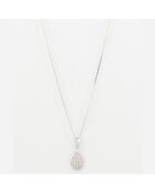 Pendentif Alba Diamants 0.26 ct or blanc