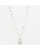 Pendentif Alessia Diamants 0.244 ct or blanc