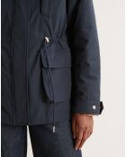 Parka 2 en 1 bleu foncé