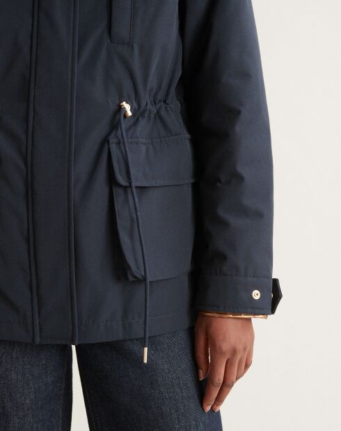 Parka 2 en 1 bleu foncé