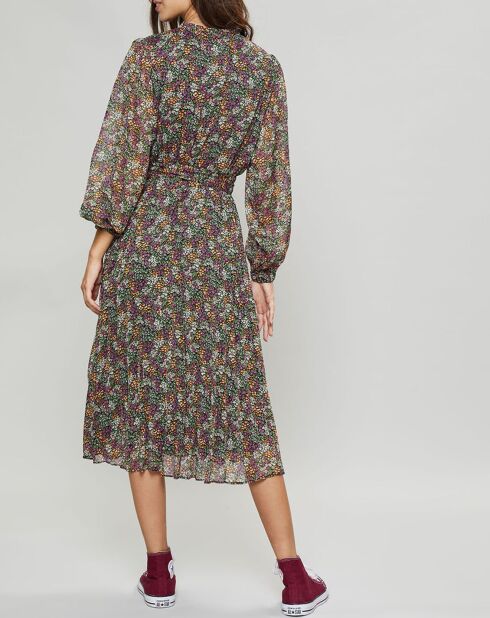 Robe Coralie imprimée multicolore