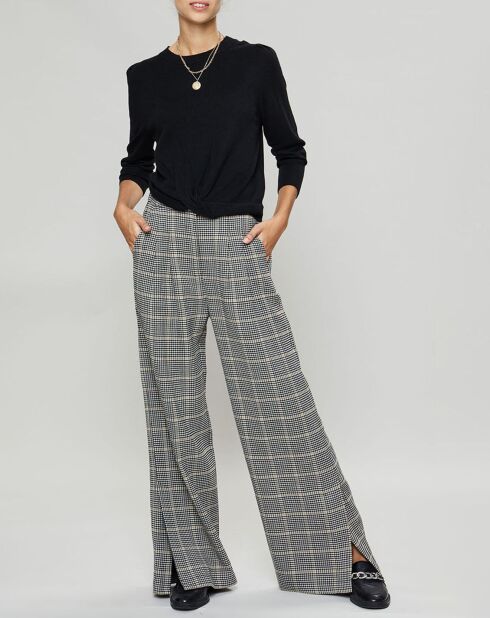 Pantalon Jamie beige/noir