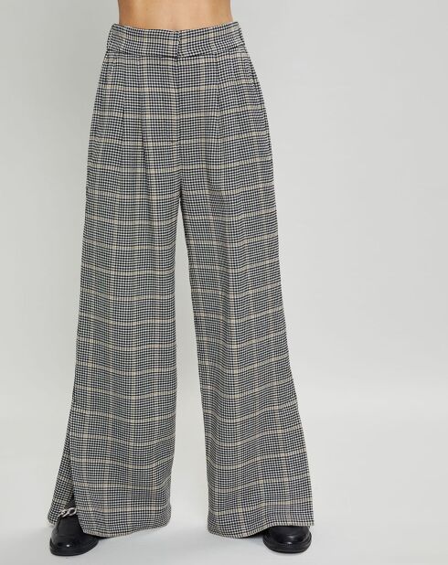 Pantalon Jamie beige/noir