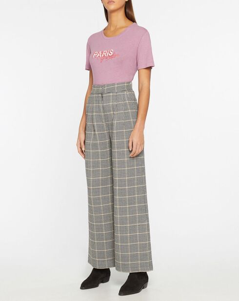 Pantalon Jamie beige/noir