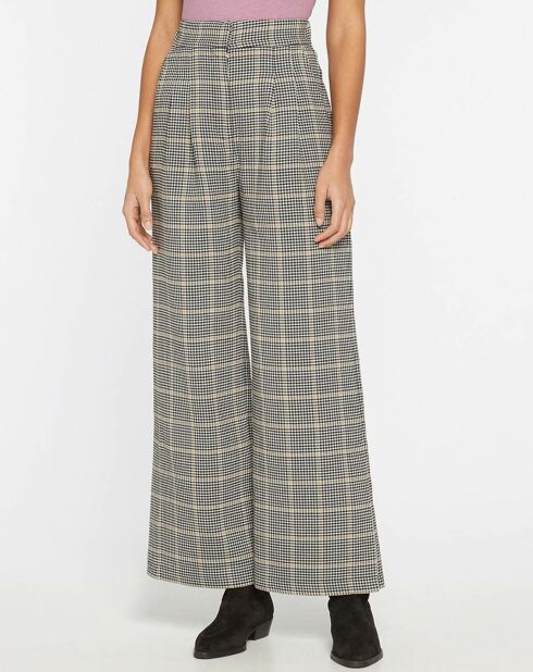 Pantalon Jamie beige/noir
