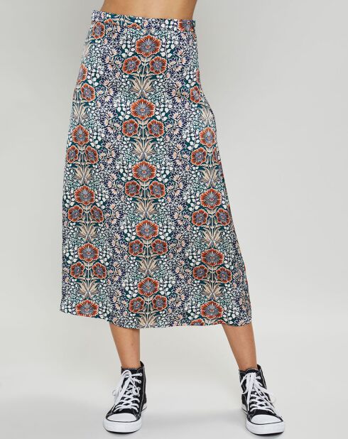 Fiona grüner bedruckter Rock