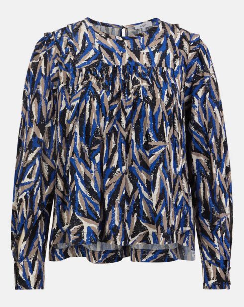 Blouse Loika bleu roi