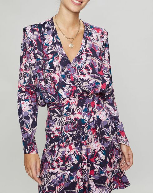Blouse Lucil rose/violet