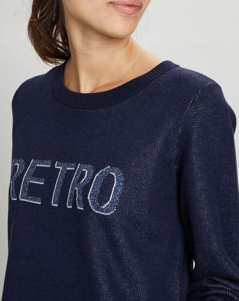Pull Pamphile bleu nuit