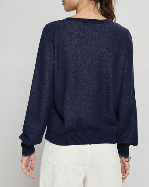 Pull Pamphile bleu nuit