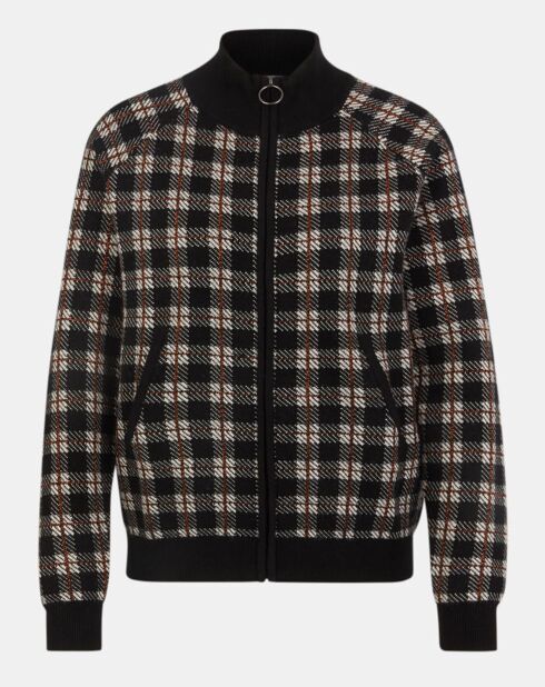 Gilet Gabriel nero/bianco