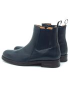 Chelsea Boots en Cuir Anboot bleu marine