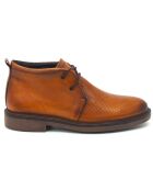 Desert Boots en Cuir Crapic camel