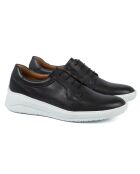 Sneakers en Cuir Crunch noires