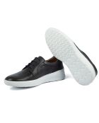 Sneakers en Cuir Crunch noires