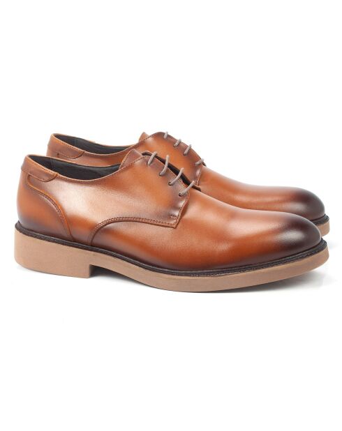 Derbies en Cuir Denver camel