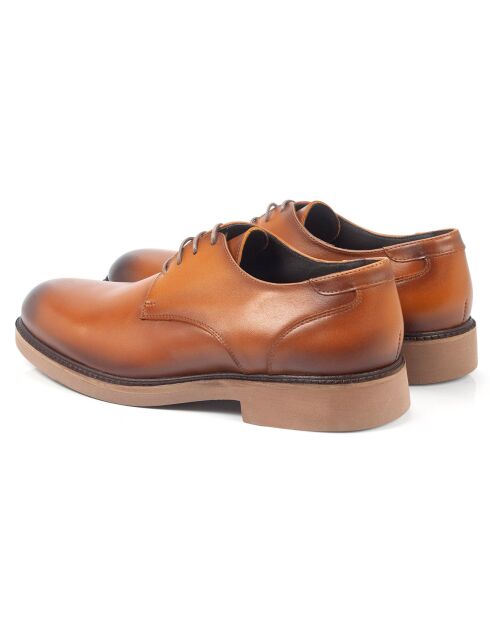 Derbies en Cuir Denver camel