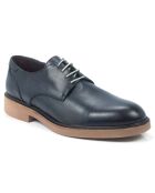 Derbies en Cuir Denver bleu marine