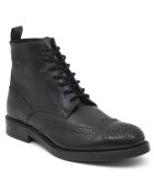 Boots en Cuir Pezmon noires
