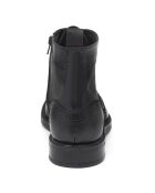 Boots en Cuir Pezmon noires