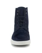 Sneakers montantes en Cuir Salto bleu marine