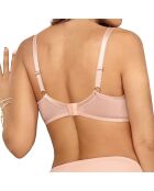 Soutien-gorge soft Florence rose poudré