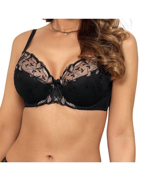 Soutien-gorge semi-soft Yvonne noir