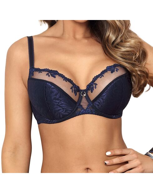 Soutien-gorge semi-soft Jovite bleu marine