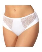 Culotte taille haute Désirée blanche