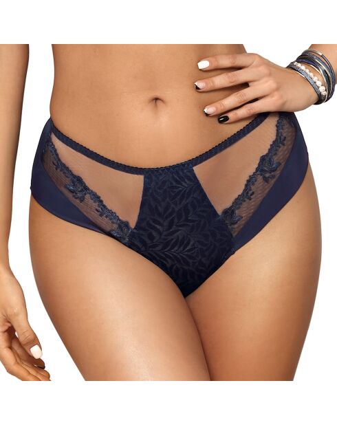 Culotte taille haute Jovite bleu marine
