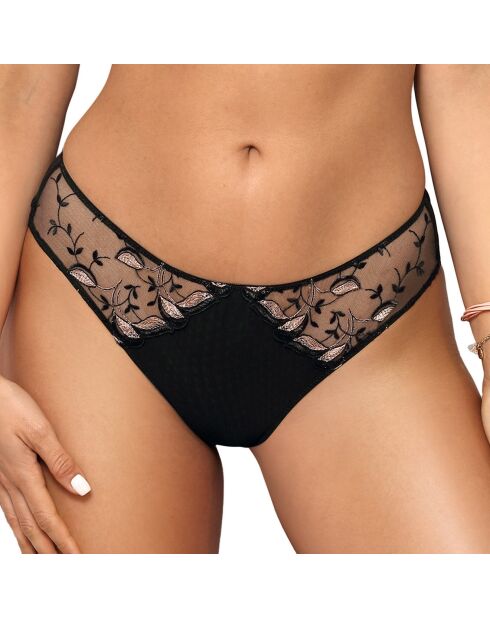 String Yvonne noir