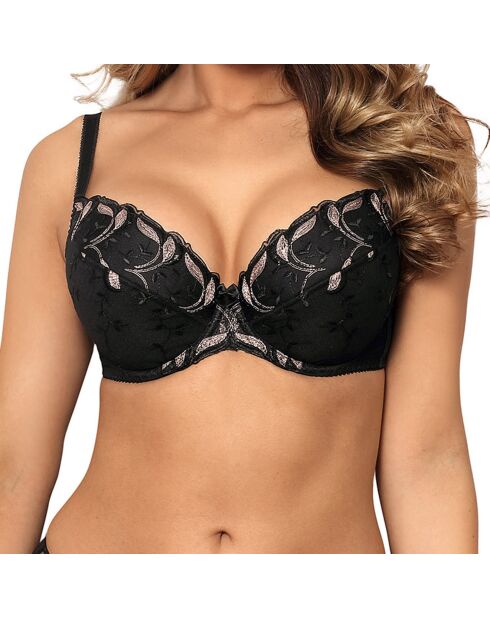 Soutien-gorge Push-Up Yvonne noir