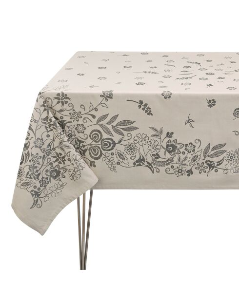 Nappe en Lin mélangé Haute Couture caviar