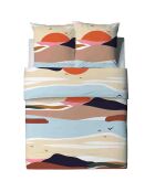 Parure housse de couette Safa multicolore