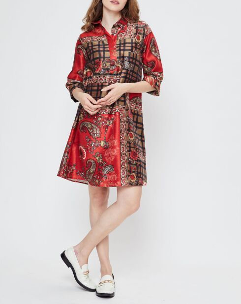 Robe Balneaire rouge